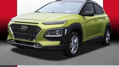 Gebraucht Hyundai Kona Premium 105 PS (77 kW) 2020 Gelb SUV