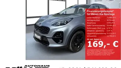 Gebraucht Kia Sportage 177 PS (130 kW) 2021 Silber SUV