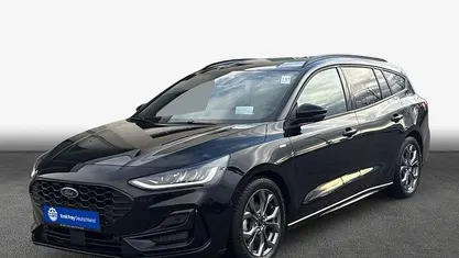 Schwarz Gebraucht 2024 Ford Focus ST-Line X Kombi | 22.549 € (Guter Preis)