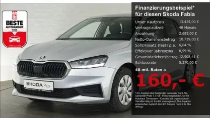 Gebraucht Skoda Fabia Active 65 PS (47 kW) 2023 Silber Kleinwagen