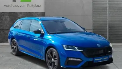 Gebraucht Skoda Octavia RS 200 PS (147 kW) 2021 Blau Kombi