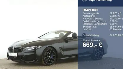 Gebraucht BMW 840 Sport Line 333 PS (244 kW) 2022 Schwarz Coupé