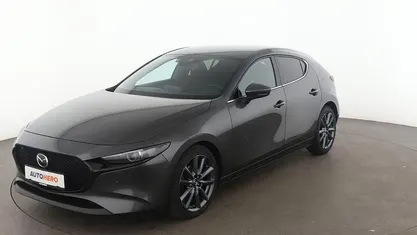 Grau Gebraucht 2021 Mazda 3 Selection Kleinwagen | 19.180 € (Fairer Preis)