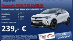 Perlmuttweiß + dach black pearlschwarz (weiß) Gebraucht 2025 Renault Captur Esprit Alpine SUV | 28.444 € (Fairer Preis)