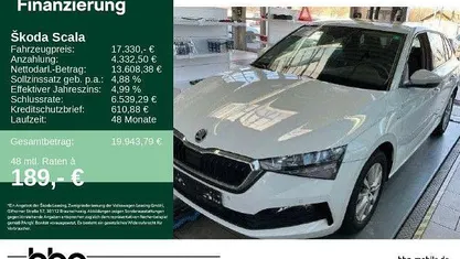Gebraucht Skoda Scala Ambition 110 PS (80 kW) 2021 Kleinwagen