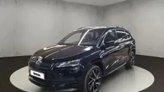 Crystalblack premium metallic Gebraucht 2021 Skoda Karoq SportLine SUV | 29.950 € (Fairer Preis)