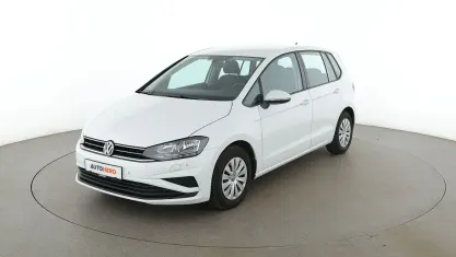Gebraucht VW Golf Sportsvan Trendline 116 PS (85 kW) 2019 Weiß Van / Kleinbus