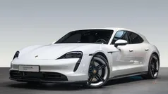 Weiss Gebraucht 2022 Porsche Taycan Sport Turismo Limousine | 68.880 € (Fairer Preis)