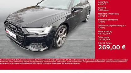 Gebraucht Audi A6 Advanced 245 PS (180 kW) 2025 Schwarz Kombi