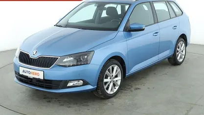 Gebraucht Skoda Fabia Style 90 PS (66 kW) 2015 Blau Kombi