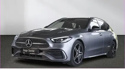 Usata Mercedes C180 AMG 170 CV (125 kW) 2023 Grigio Station wagon