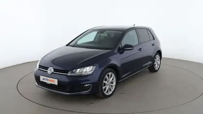 Gebraucht VW Golf VII Highline 2015 Blau Limousine