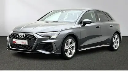 Używany Audi A3 S-Line 150 KM (110 kW) 2023 Szary Sedan/Limuzyna