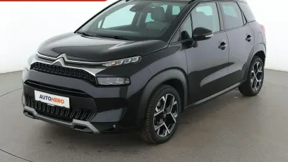 Gebraucht Citroën C3 Aircross PureTech 131 PS (96 kW) 2023 Schwarz SUV