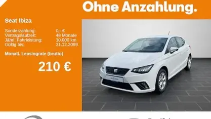 Gebraucht Seat Ibiza Reference 80 PS (58 kW) 2023 Weiß Kleinwagen