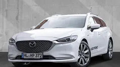 Rhodium white metallic Gebraucht 2024 Mazda 6 20th Anniversary Kombi | 32.690 € (Fairer Preis)
