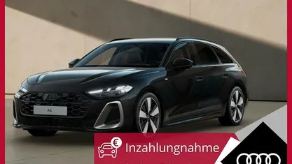 Mythosschwarz metallic Gebraucht 2025 Audi A5 Ambiente Kombi | 55.820 € (Fairer Preis)