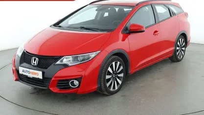 Gebraucht Honda Civic Elegance 120 PS (88 kW) 2017 Rot Kombi