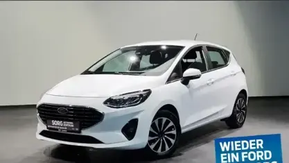 Gebraucht Ford Fiesta Titanium 75 PS (55 kW) 2023 Weiß Kleinwagen