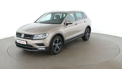 Gebraucht VW Tiguan Highline 150 PS (110 kW) 2016 Gelb SUV