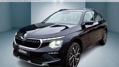 Neu Skoda Kamiq Tour 116 PS (85 kW) 2025 Schwarzmagic perleffekt (schwarz) metallic SUV