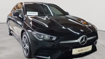 Gebraucht Mercedes CLA220 Shooting Brake AMG line 191 PS (140 kW) 2022 Nachtschwarz Kombi