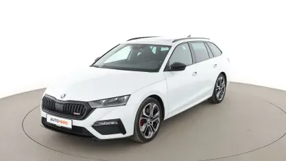 Gebraucht Skoda Octavia RS 245 PS (180 kW) 2021 Weiß Kombi
