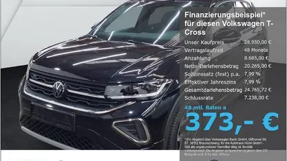 Gebraucht VW T-Cross R-line 150 PS (110 kW) 2025 SUV