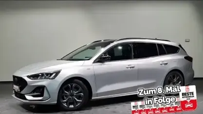 Gebraucht Ford Focus ST-Line X 155 PS (114 kW) 2025 Silber, moondust silver metallic Kombi