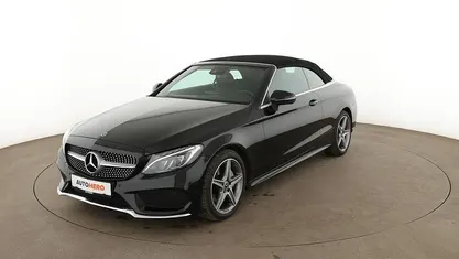 Gebraucht Mercedes C200 AMG line 184 PS (135 kW) 2017 Schwarz Cabrio