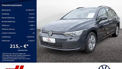 Gebraucht VW Golf VIII Life 116 PS (85 kW) 2022 Grau Kombi