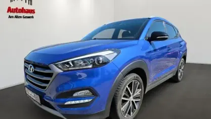 Gebraucht Hyundai Tucson Passion 177 PS (130 kW) 2018 Blau SUV