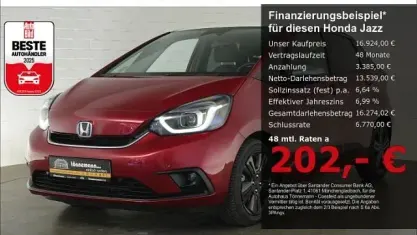 Gebraucht Honda Jazz Executive 109 PS (80 kW) 2020 Rot Kleinwagen