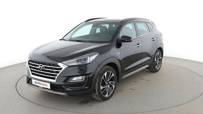Gebraucht Hyundai Tucson Premium 136 PS (100 kW) 2019 Schwarz SUV