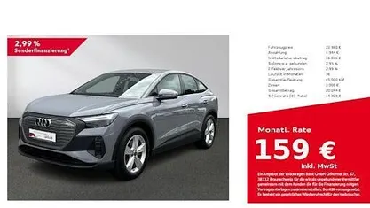 Gebraucht Audi Q4 Sportback e-tron Basis 125 kW (170 PS) 2022 SUV