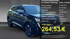 Schwarz Gebraucht 2021 Peugeot e-2008 GTi SUV | 20.940 € (Fairer Preis)