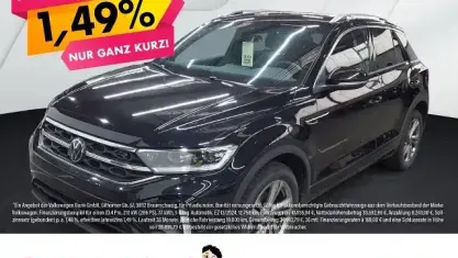 Gebraucht VW T-Roc R-line 150 PS (110 kW) 2025 Schwarz SUV