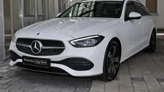 Weiß Gebraucht 2024 Mercedes C180 Avantgarde Kombi | 35.590 € (Fairer Preis)