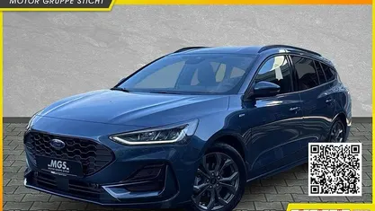 Chrome blue metallic Neu 2025 Ford Focus ST-Line Limousine | 28.290 € (Guter Preis)