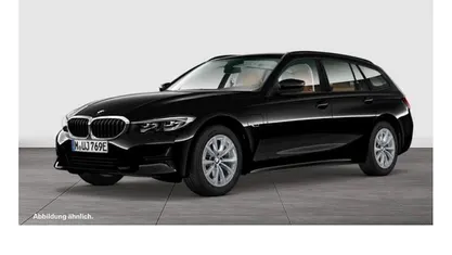 Schwarz Gebraucht 2022 BMW 320e Advantage Kombi | 23.999 € (Fairer Preis)
