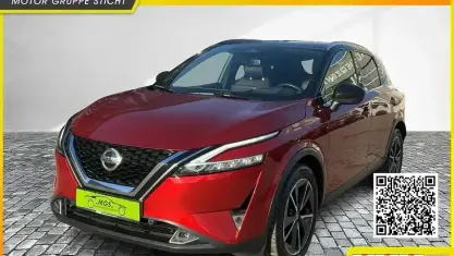 Gebraucht Nissan Qashqai Tekna+ 158 PS (116 kW) 2021 Fuji sunset red / bl SUV