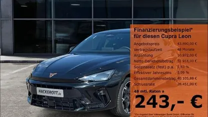 Schwarz Neu 2025 Cupra Leon VZ Limousine | 41.890 € (Fairer Preis)