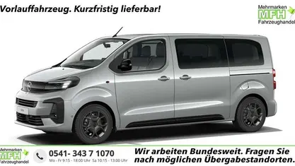 Kontrast grau metallic Neu 2025 Opel Zafira Edition Van / Kleinbus | 38.320 € (Fairer Preis)
