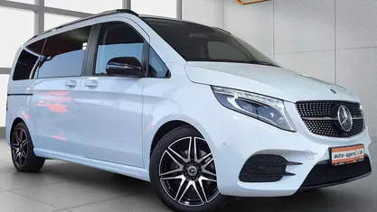 Gebraucht Mercedes V250 AMG 190 PS (139 kW) 2020 Bergkristallweiß metallic (mb 9134) Van / Kleinbus