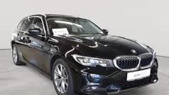 Schwarz uni Gebraucht 2021 BMW 318 Sport Line Kombi | 19.990 € (Guter Preis)