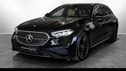 Gebraucht Mercedes E200 AMG 204 PS (150 kW) 2025 Metalliclack obsidianschwarz Kombi