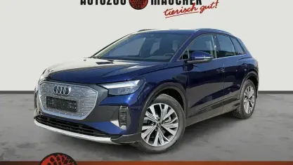 Gebraucht Audi Q4 e-tron Advanced 219 kW (299 PS) 2022 Navarrablau metallic SUV