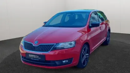 Gebraucht Skoda Rapid Style 86 PS (63 kW) 2015 Rot Kleinwagen