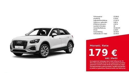 Ibisweiß Gebraucht 2023 Audi Q2 Advanced Plus SUV | 21.880 € (Guter Preis)