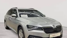 Brillantsilber metallic Gebraucht 2022 Skoda Superb Ambition Kombi | 22.290 € (Superpreis)